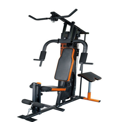 Çok Fonksiyonlu Spor Salonu Fitness Ekipmanları 93kg Siyah Ev Spor Salonu Makinesi